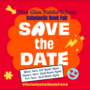 Scholastic Book Fair Save the Date
